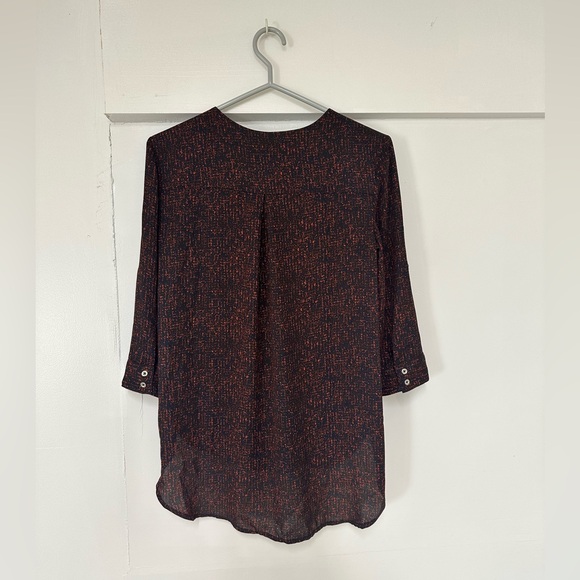 Dynamite Blouse With Zipper Front - Picture 2 of 4